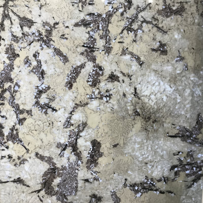Silver Quartzite translucent thin stone panel