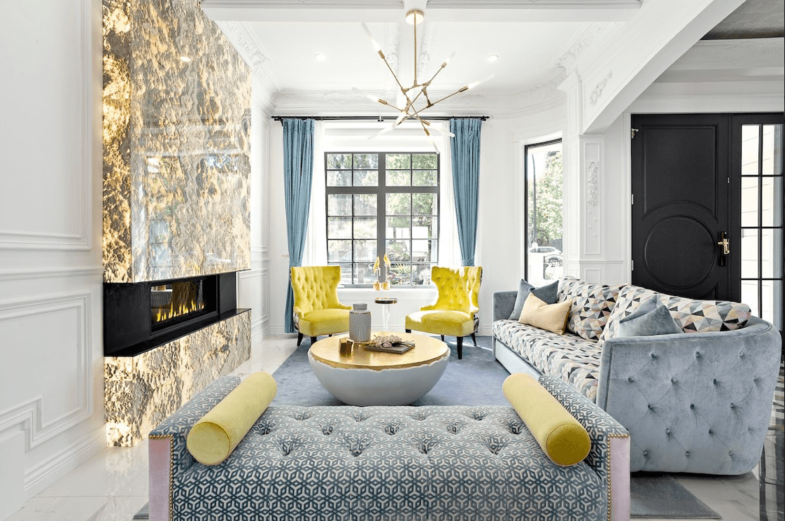 Bbid Grey Onyx Fireplace Room — Fireplaces & Wall Features