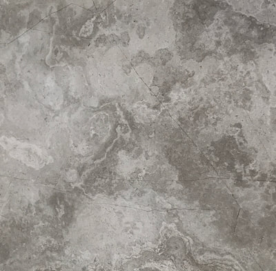 Teakwood Grey Marble (Crosscut) translucent thin stone panel