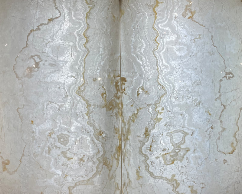 White Onyx translucent thin stone panel