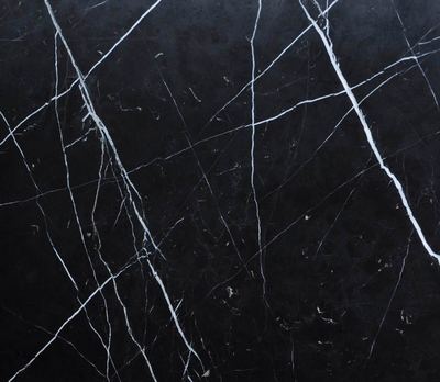 Nero Marquina Marble translucent thin stone panel