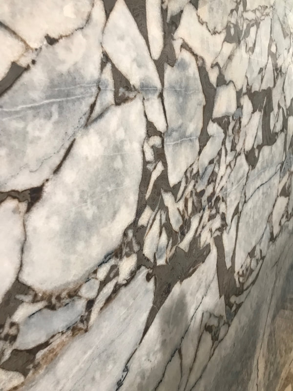 Venice Grey Marble translucent thin stone panel