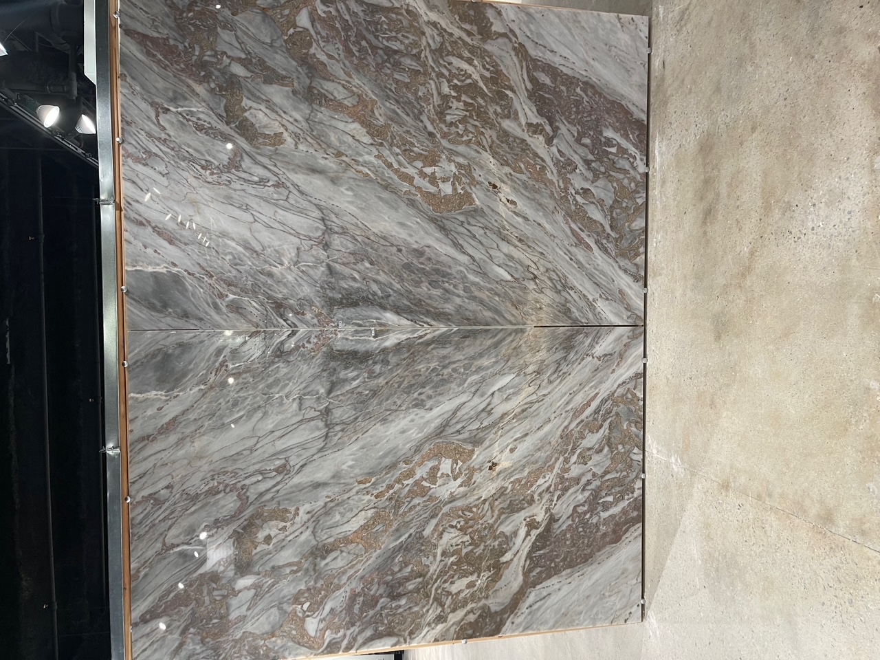 Brazilian Blue Onyx translucent thin stone panel
